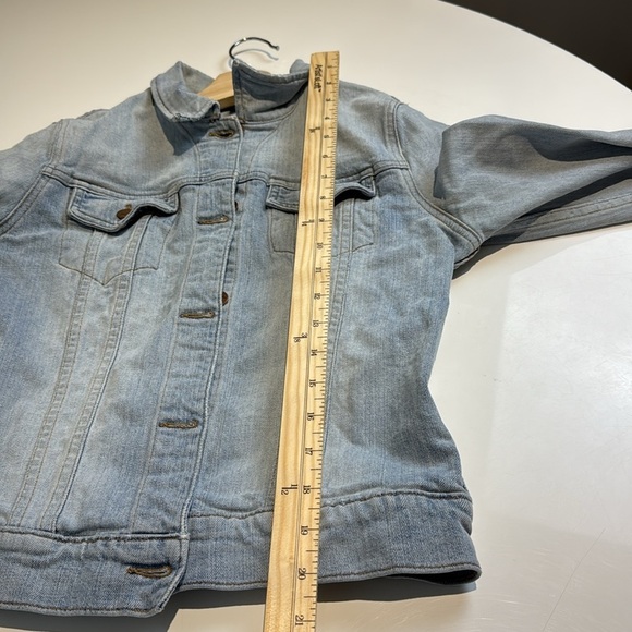 J brand atomic light blue denim jean jacket size Medium - Picture 6 of 8
